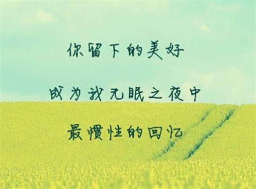 让人过目难忘的八句短句(给喜欢的人写的短句)